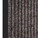 vidaXL Dørmatte stripet beige 60x80 cm