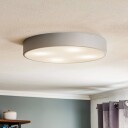 TEMAR LIGHTING Cleo 500 taklampe grå sensor IP20 Ø 50 cm metall
