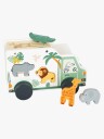 Small Foot  Wooden Shape Sorter Jeep Safari 6dlg
