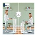 Leitz Ergo Lite Sammenleggbart Hev/Senk Bord - Hvit
