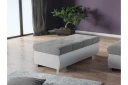 Cerys Fotskammel 120 cm - Hvit / Grå