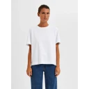 SELECTED FEMME Slfessentail Boxy Tee Bright White XL