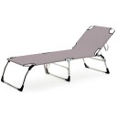 Fiam Amigo solseng xxl continente aluminium/textilene