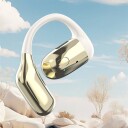 Dudao U4Pro Bluetooth Universal Earphone for Both Ears Beige Gold