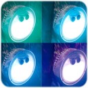 Intex LED-lys til boblebad flerfarget 28503