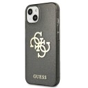 Guess Hardt Deksel til iPhone 13 Mini 5,4" med Glitter Big Logo - Svart