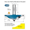 Cobolt 325-078 Frisfres R=22,2 D=78 L=16 S=12 Maskintilbehør & forbruk