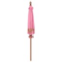  Balinesisk Parasol Rosa 215 x 215 x 260 cm