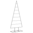  Juletre til dekorasjon metall svart 180 cm