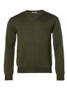 Chevalier Aston V Neck Merino Pullover Men Dark Green 3XL 3XL