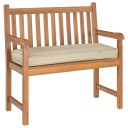 vidaXL Pute Oxford Stoff Beige 100 x 40 x 8 cm