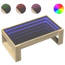  Salongbord med Infinity LED sonoma eik 90x53x30 cm 847639