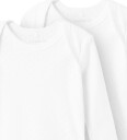 Name It Body med lange ermer  2-pakning B right White