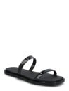Calvin Klein Jelly Sndl Doub Bar Shiny St Tpu   Black   40