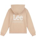 Lee Hettegenser   Small Grafikk   Lysende Ginger   Lee   14 15 år 164 170   Hettegenser   Beige
