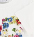 Dolce & Gabbana T skjorte   Blooming   Hvit m. Logo   Dolce & Gabbana   12 år 152   T skjorte