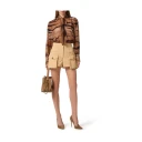 Elisabetta Franchi Dame Bluser & Skjorter Brun XL,