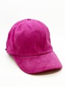 Lulu´s Skinn caps cerisse ekte semsket skinn