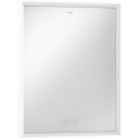 Hansgrohe Xarita E speil med lys dimbart touch 60x70,6 cm matt hvit