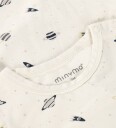 Minymo Body I/e   Viskose   Niagara Mist m. Planeter   Minymo   50   Langermet Body   Hvit