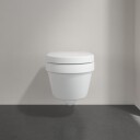 VILLEROY & BOCH ARCHITECTURA OMNIA VEGGSKÅL M/SETE & ÅPEN SPYLEKANT, HVIT ALPIN
