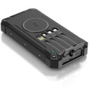 Denver Solcelle Powerbank 20000mAh Sort med Trådløs Lading