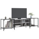 vidaXL TV-benk grå sonoma 203x37x50 cm konstruert tre 8721012193925