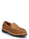 Polo Ralph Lauren Jett Lug Sole Leather Penny Loafer Brown 43.5