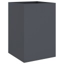 Plantekasse antrasitt 52x48x75 cm kaldvalset stål