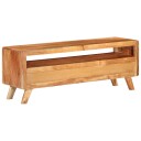 vidaXL TV-benk 110x30x40 cm heltre akasie