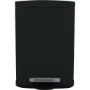Spirella pedalbøtte Akira matt svart 12 l black