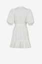 byTimo   Kjole Poplin Mini Dress   Hvit