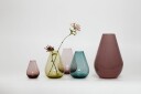 Wik & Walsøe Falla glassvase 10cm klar hvit