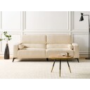 3 seters sofa Ange   Hvit Svart/Bouclé