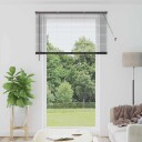  Vindu Persienne med gardiner Svart Aluminium