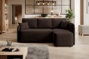 Hadson 3 seters Sofa med Divan   Brun