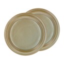 Villa Collection Evig lunsjtallerken Ø 20 cm 2-pakning Brun