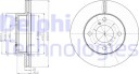DELPHI BG4271C Bremseskive
