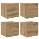  Vegghengt TV hylle Artisan eik 30,5 x 30 x 30 cm Konstruert tre