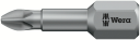 Wera 851/1 TZ 25 mm Bits med 1/4" Seksantfeste for Høyt Dreiemoment