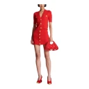 Balmain Dame Skjørt Rød XS,