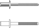 Arvid Nilsson Rh Tett Bl.Nagle A2/a2 3,2x8 (1,5-3,0) 500-Pakke