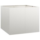 vidaXL Plantekasse 100x100x80 cm rustfritt stål