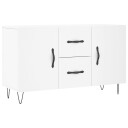 vidaXL Skjenk hvit 100x36x60 cm konstruert tre