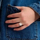 Pernille Corydon Ocean Shine Ring Sølv r-417-s-52 - Dame - 925 sterling silver