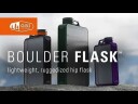 GSI Outdoors Boulder Flask 177ml Purple OneSize, Purple