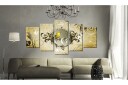 Bilde Yellow Bird Singing 100x50   Artgeist sp. z o. o.