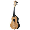 Kala Ukadelic Uk-Bamboo Bamboo Top Soprano Ukulele, Med Bag