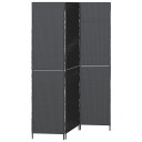 Romdeler Folding Manual Svart 146 x 180 cm polyrotting