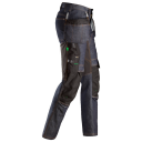 Snickers Workwear 6955 FlexiWork Arbeidsbukse denim / svart 152, Klær